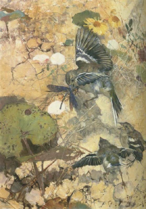 unknow artist Bofinkar and trollslandor china oil painting image